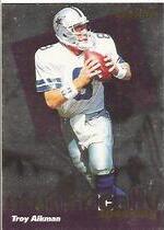 1996 Fleer Statistically Speaking #1 Troy Aikman