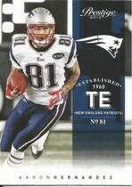2012 Panini Prestige #111 Aaron Hernandez