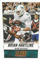 2014 Score Base Set #116 Brian Hartline