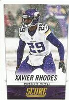 2014 Score Base Set #125 Xavier Rhodes