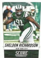 2014 Score Base Set #155 Sheldon Richardson