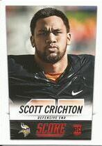 2014 Score Base Set #419 Scott Crichton
