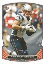 2014 Bowman Base Set #28 Rob Gronkowski