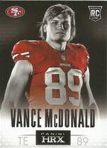 2013 Panini Prizm HRX Video Cards #24 Vance Mcdonald