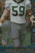 1995 Bowman Best Mirror Images Draft Picks #7 Mike Mamula|Bryant Young