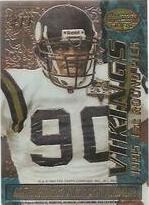 1995 Bowman Best Mirror Images Draft Picks #11 Derrick Alexander|John Thierry