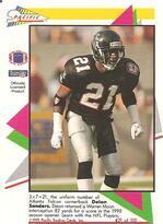 1991 Pacific Flash Cards #21 Deion Sanders