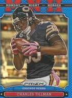 2013 Panini Prizm Monday Night Heroes Prizms Blue #6 Charles Tillman