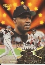 1997 Pinnacle Cardfrontations #12 Barry Bonds|Andy Benes