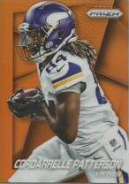 2014 Panini Prizm Prizm Orange #150 Cordarrelle Patterson