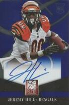 2014 Panini Elite Rookie Auto #21 Jeremy Hill