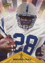 1996 Pinnacle Trophy Collection #43 Marshall Faulk