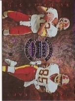 1996 Playoff Absolute Quad Series #30 Heath Shuler|Michael Westbrook|Gus Frerotte|Henry Ellard