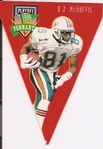 1996 Playoff Contenders Pennants #81 O.J.McDuffie