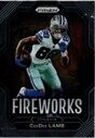 2022 Panini Prizm Fireworks #18 Ceedee Lamb