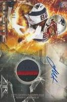 2014 Topps Fire Rookie Auto Patches #FRAP-JW James White