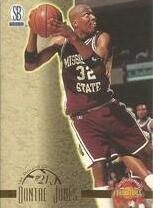 1996 Score Board Autographed #25 Dontae Jones