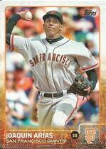 2015 Topps Base Set #299 Joaquin Arias