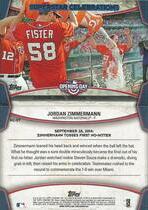 2015 Topps Opening Day Superstar Celebrations #SC-07 Jordan Zimmermann