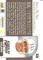 1996 Score Field Force #41 Steve McNair