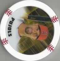 2015 Topps Chipz Gold Foil Sticker #NNO Albert Pujols