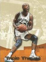 1996 SkyBox Premium Triple Threats #5 Sean Elliott