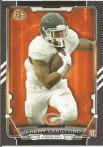 2015 Bowman Rookies Black Border #35 Jeremy Langford