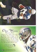1995 SkyBox Premium Quickstrike #Q1 Chris Warren