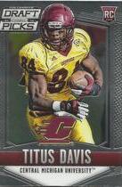 2015 Panini Prizm Collegiate Draft Picks #242 Titus Davis