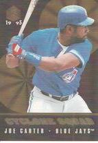 1995 Pinnacle Sportflix UC3 Cyclone Squad #CS20 Joe Carter