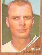 1962 Topps Base Set #292 Jerry Kindall