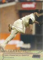 2015 Stadium Club Base Set #236 Yusmeiro Petit
