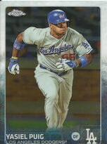 2015 Topps Chrome #52 Yasiel Puig