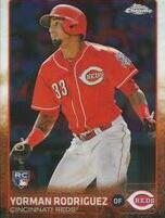 2015 Topps Chrome #29 Yorman Rodriguez