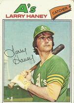1977 Topps Base Set #12 Larry Haney
