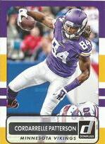 2015 Donruss Base Set #128 Cordarrelle Patterson