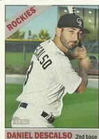 2015 Topps Heritage High Number #532 Daniel Descalso