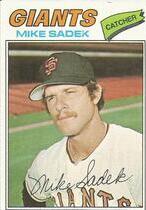1977 Topps Base Set #129 Mike Sadek