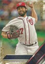 2016 Topps Gold #47 Gio Gonzalez