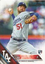 2016 Topps Base Set #127 Zach Lee