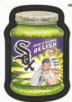 2016 Topps MLB Wacky Packages #58 White Sox Relish