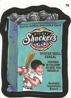 2016 Topps MLB Wacky Packages #79 Biloxi Shuckers Oyster Crackers