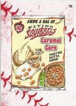 2016 Topps MLB Wacky Packages Baseball Seam #78 Richmond Flying Squirrels Caramel Corn
