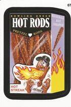 2016 Topps MLB Wacky Packages #67 Bowling Green Hot Rods Pretzel Rods