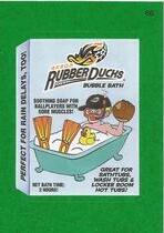 2016 Topps MLB Wacky Packages Grass-Colored Border #66 Akron Rubber Ducks Bubble Bath