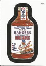 2016 Topps MLB Wacky Packages #52 Rangers Bbq Sauce