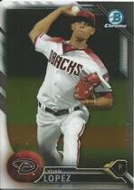 2016 Bowman Chrome Prospects #BCP144 Yoan Lopez