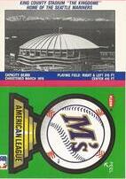 1988 Fleer Team Logo Stickers #13 Mariners