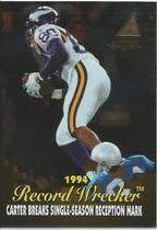 1995 Pinnacle Zenith #99 Cris Carter  Recept