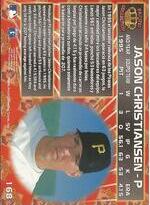 1996 Pacific Base Set #168 Jason Christiansen